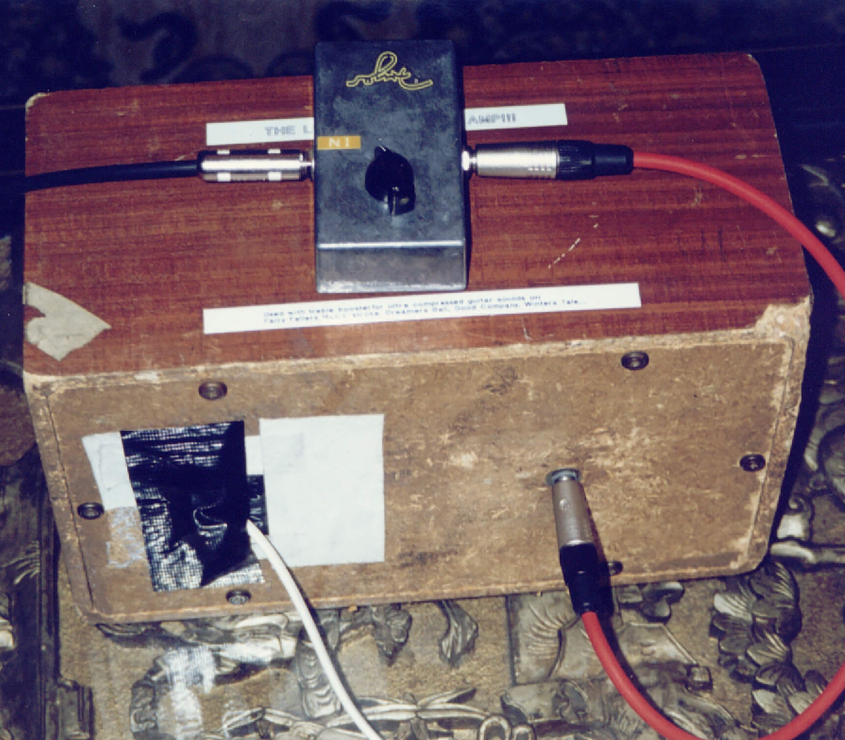 The original 'Deacy Amp,' built by bassist John Deacon