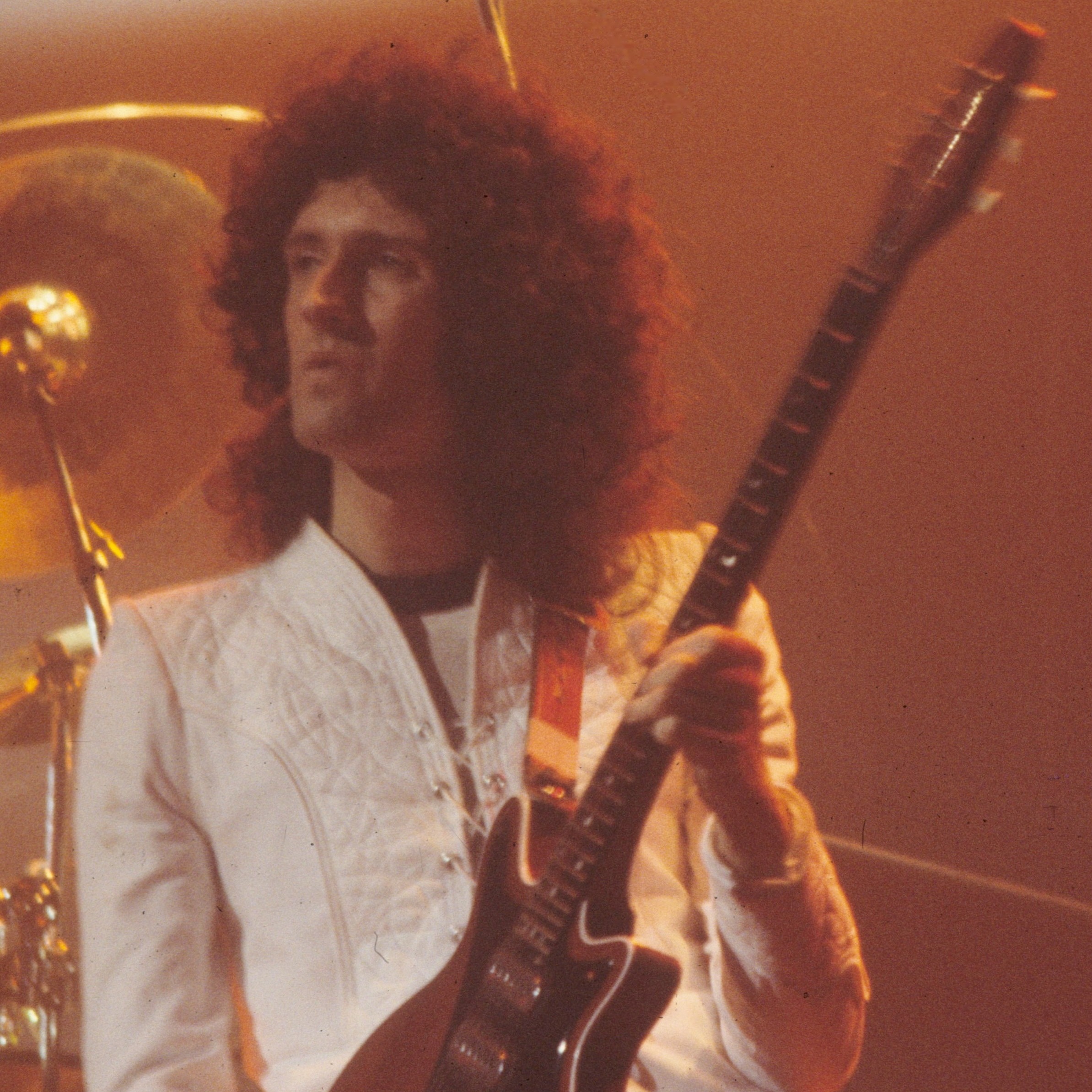Brian May performing at New Haven Coliseum in New Haven