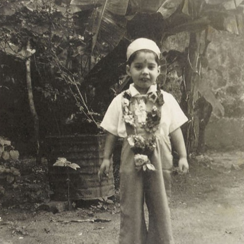 Young Freddie in Zanzibar