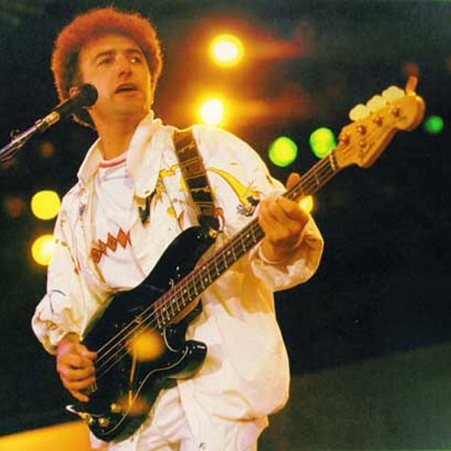 John Deacon Another One Bites the Dust live performance