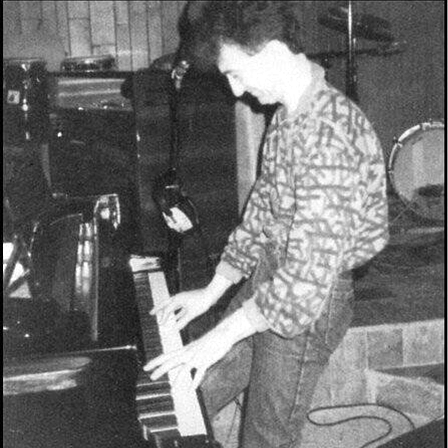 John plays piano