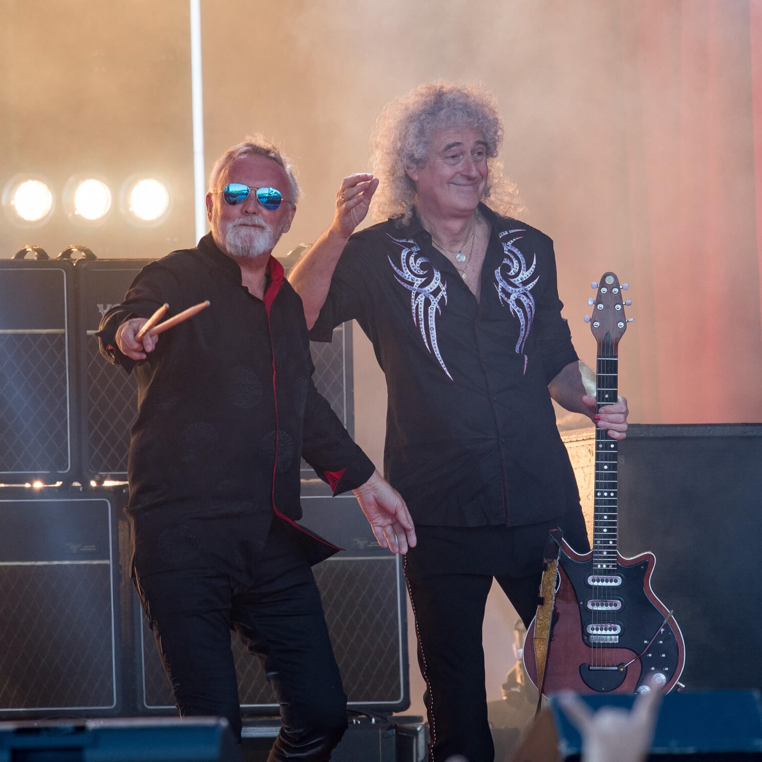 Roger and Sir Brian May continue to bring the magic of Queen to sold-out stadiums worldwide