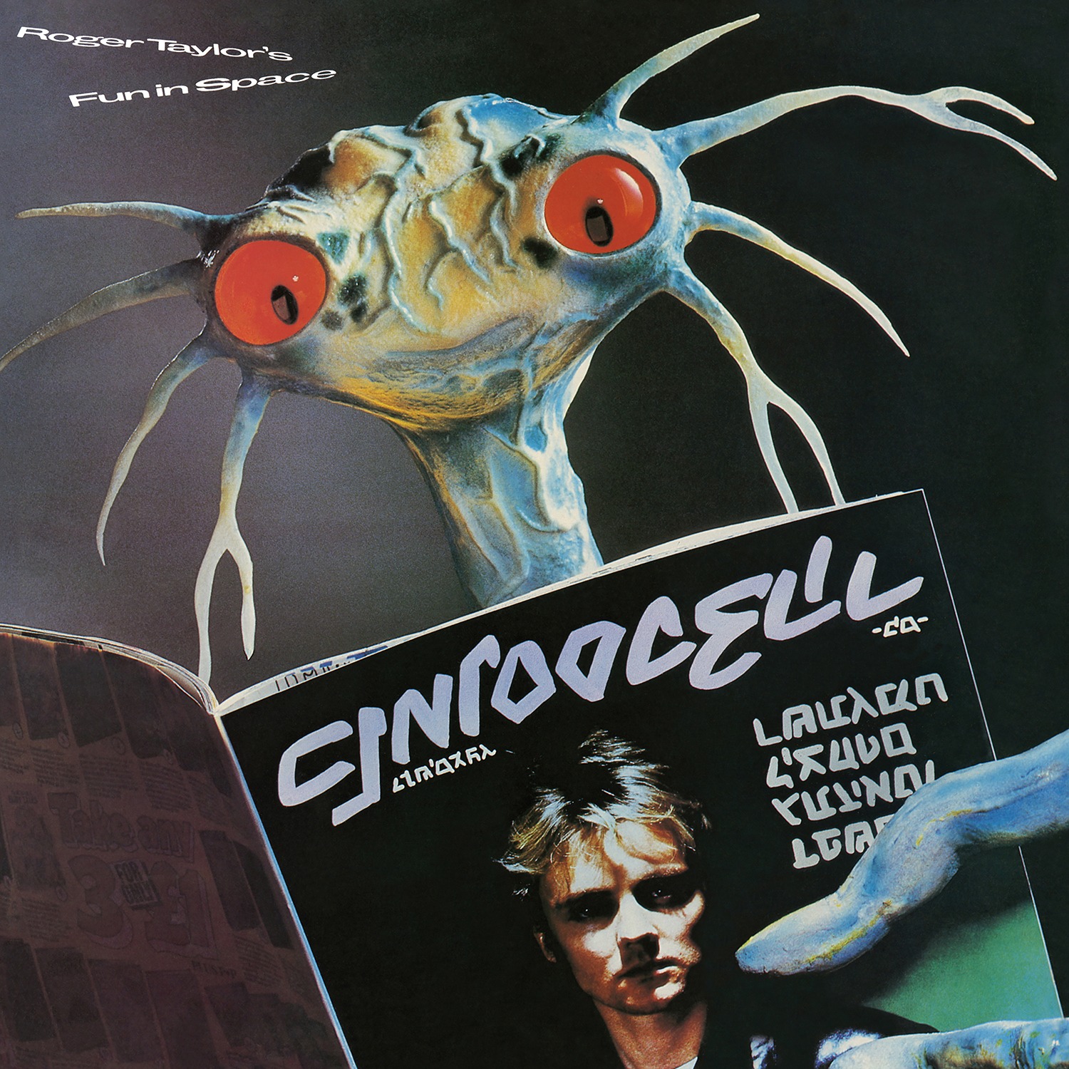 The cover of Roger’s 1981 debut solo album Fun in Space